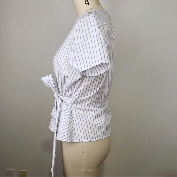 La Banga Short Sleeves Peplum Top Size M - Picture 2 of 5